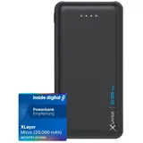 Xlayer Powerbank Micro 20000 mAh schwarz