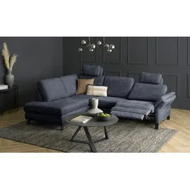 Max Schelling Ecksofa Flachgewebe Maximum Plus ¦ blau ¦ Maße (cm): B: 265 H: 91 T: 200.0