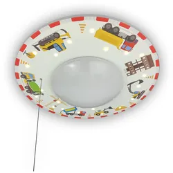 Deckenleuchte Baustelle