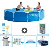 Frame Pool Rund - 305x76 Cm - 7-teilig  S289