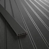 KOVALEX WPC Terrassendiele Anthrazit 2,6 cm x 14,5 cm x 300 cm