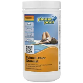 Planet Pool - Schnell-Chlor-Granulat, 1 kg