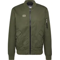 s.Oliver Sportive Blouson-Jacke aus Twill mit Rippbündchen - olive - S