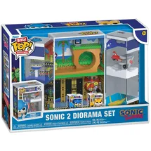 Funko Sonic 2 Bitty POP! Boxes Vinyl Figur Diorama Set
