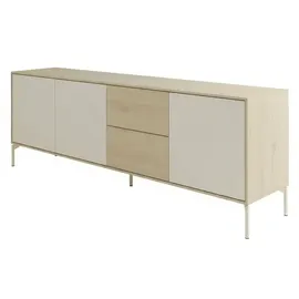 Schöner Wohnen Sideboard Laboe 200 x 67 cm Braun