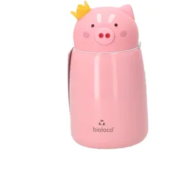 chic.mic Trinkflasche Kinder bioloco kids bottle Piglet Rosa