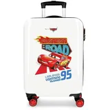 Cars Rot Koffer Kabine 55cm ABS Hartschale Trolley Kinder Handgepäck 4Ruote