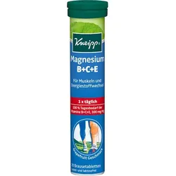Kneipp Gesundheit NahrungsergaenzungsmittelBrausetablettenMagnesium + Vitamine B + C + E 3,9 g ()