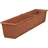 80 x 17,5 x 14.5 cm terracotta