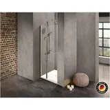 Dusbad Duschkabine/ Duschabtrennung Dusbad Vital 2 Pendeltür an Festteil für Nischendusche rechts 875mm