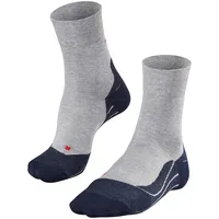 Falke RU4 Endurance M SO Baumwolle antiblasen 1 Paar, Grau (Light Grey 3406), 42-43