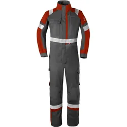 Multinorm Overall "20290" 5safety Image+ - 47 - dunkelgrau/rot