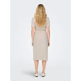 Only Kleid Shirtkleid Beige M
