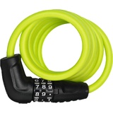 ABUS Star 4508C/150 Spiralkabelschloss Zahlenkombination grün (40780)