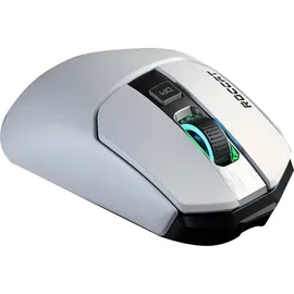 Roccat Kain 202 Aimo kabellos Maus, Weiss