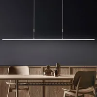 Bankamp Slim Pendelleuchte LED, nickel