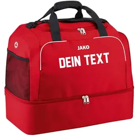 Jako Classico Sporttasche mit Bodenfach rot Junior 57 Liter