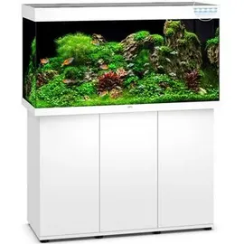 juwel® aquarium Rio 350 Aquariumkombination 350,0 l Heizer, Filter, Unterschrank Weiß