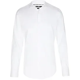 Boss P Hank Spread C1 222 Langarmhemd White 41 Regular