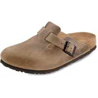 Birkenstock Boston Nubukleder geölt tabacco brown 41