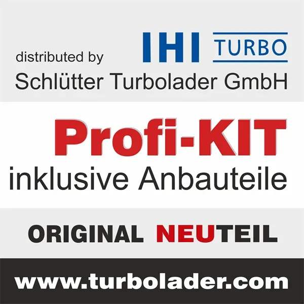 SCHLÜTTER TURBOLADER Lader, Aufladung 16601165 für Mercedes