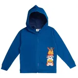 UNITED LABELS Paw Patrol Sweatjacke Kapuzenpullover mit Reißverschluss Hoodie Blau | Gr.: 98-104