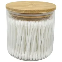 Cheffinger Kosmetik Organizer mit 300 Wattestäbchen 2 St.