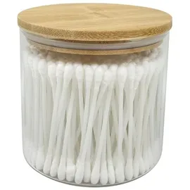 Cheffinger Kosmetik Organizer mit 300 Wattestäbchen 2 St.