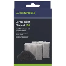 Dennerle Ersatzschwamm Corner Filter Element 100 2 Stück