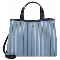 Tommy Hilfiger TH Spring Handtasche 30 cm space blue stripes