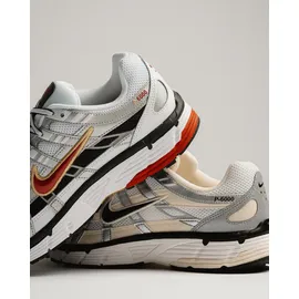 Nike P-6000 white/metallic platinum/dark charcoal/varsity red 39