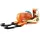 Baumarktplus Spanngurt Ratschen Zurrgurt 5m 800kg 0,8t 0,8to ORANGE 2tlg
