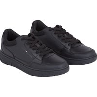 Tommy Hilfiger TH Basket CORE LEATHER ESS, Schwarz