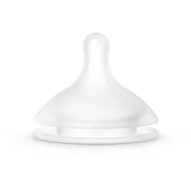 Suavinex Suavinex, SX Pro Physiologische Sauger, 2 Stück, aus Silikon, dichter Fluss für Papier, 6 Monate, mit Anti-Kolik-System, 2 Stück
