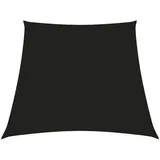 furnicato Sonnensegel 2 Stück 3 x 4 m Schwarz