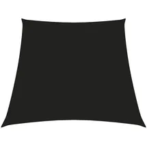 furnicato Sonnensegel 2 Stück 3 x 4 m Schwarz