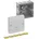 80242001 L x B x H x x 52mm Grau IP66 1St