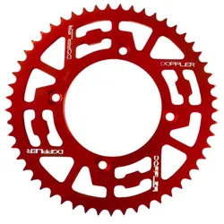 Kettenrad hinten 53 Zähne / 428 Doppler CNC Aluminium rot Beta RR
