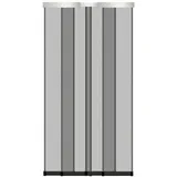 Schellenberg Insektenschutz-Vorhang Premium Teleskop 120 x 250 cm Anthrazit