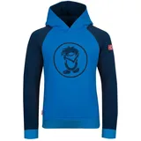 TROLLKIDS Stavanger Kapuzenpullover - Navy / Medium Blue - 128 cm