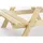 Pinolino Kindersitzgarnitur, BxHxL: 119 x 65 x 118 cm natur - beige