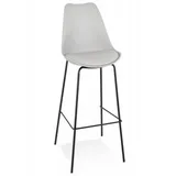 KADIMA DESIGN Barhocker Grau, Kunststoff, 45x115x49 cm, Esszimmer, Barmöbel, Barhocker