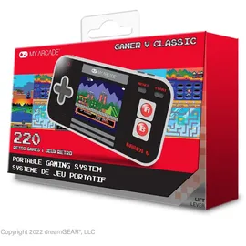 My Arcade Gamer V Classic 220-in-1 0 GB Rot/Schwarz + 1 Controller