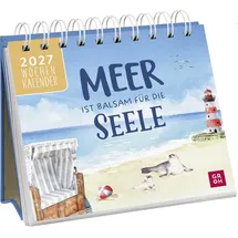 Groh Verlag Mini-Wochenkalender 2027: MEER ist Balsam für die Seele