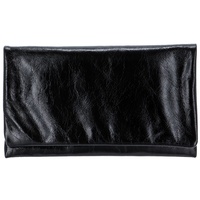 ABRO Leather Athene Clutch Bag S Black/Nickel