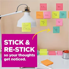 Post-it Post-it® Super Sticky Notes Haftnotizen extrastark 65412SY gelb, 12 Blöcke