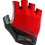 Castelli Entrata V Short Gloves Rot L