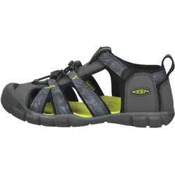 Trekkingschuh KEEN "Keen Wanderschuhe Synthetik/Textil", Kinder, Gr. 34, grau, Synthetik, Textil, sportlich, Schuhe