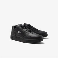 Lacoste T-Clip 223 3 SMA-Ledersneaker, schwarz 46, EU