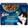 FELIX Sensations Saucen Katzenfutter nass Fisch Sorten-Mix 6 x 12 Beutel à 85 g